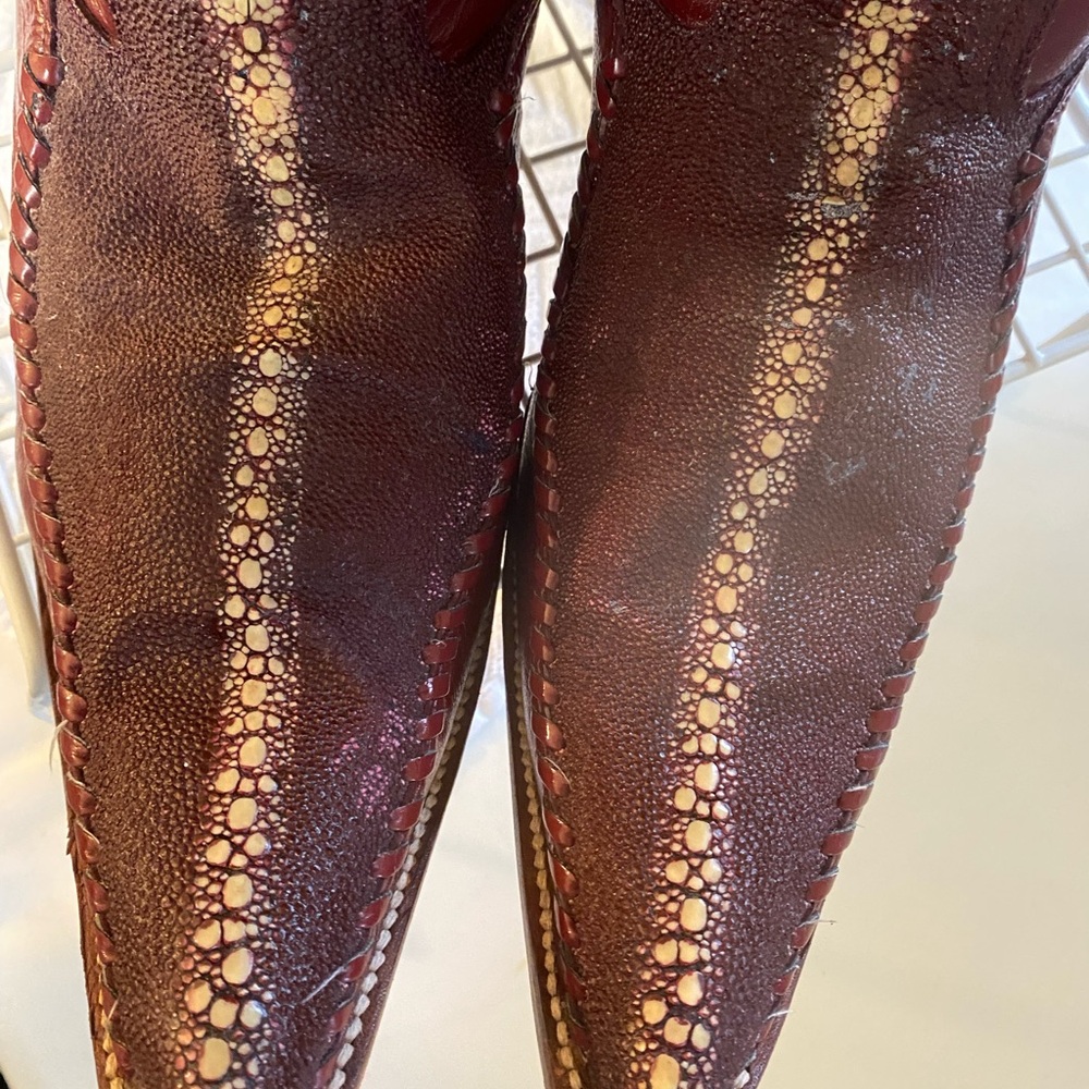 Hand made cowboy boots - Picture 4 of 10